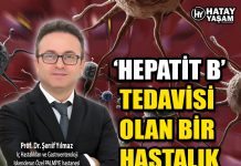 ‘HEPATİT B’ TEDAVİSİ OLAN BİR HASTALIK