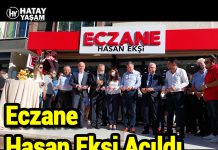 Eczane Hasan Ekşi Açıldı