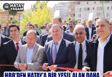 HBB’DEN HATAY’A BİR YEŞİL ALAN DAHA