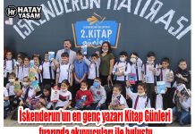 İskenderun’un en genç yazarı Kitap Günleri fuarında okuyucuları ile buluştu