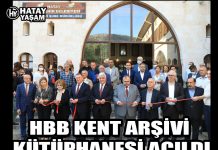 HBB KENT ARŞİVİ KÜTÜPHANESİ AÇILDI