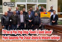İTSO’nun da Proje Ortağı Olduğu “Güvenli İş Güvenli Gelecek” Projesi Kapsamında Proje Ortakları Almanya’da temaslarını sürdürüyor