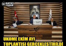 UKOME EKİM AYI TOPLANTISI GERÇEKLEŞTİRİLDİ