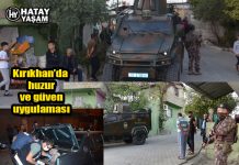 Kırıkhan’da huzur ve güven uygulaması