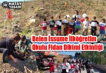 Belen İssume İlköğretim Okulu Fidan Dikimi Etkinliği