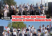Törenlere Yükseliş Koleji Flarmoni Orkestrası ve Bandosu Damgasını Vurdu