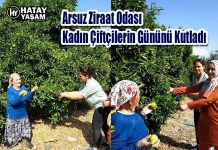Arsuz Ziraat Odası Kadın Çiftçilerin Gününü Kutladı