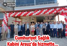 Cumhuriyet Sağlık Kabini Arsuz’da hizmette…