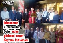 İskenderun Kuyumcular Odası’ndan görkemli esnaf bayramı kutlaması