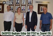 DASİFED Başkanı Gülay Gül İTSO’yu Ziyaret Etti