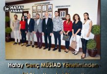 Hatay Genç MÜSİAD Yönetiminden İTSO’ya Nezaket Ziyareti