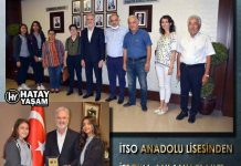 İTSO ANADOLU LİSESİNDEN İTSO’YA ANLAMLI PLAKET