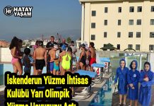 İskenderun Yüzme İhtisas Kulübü Yarı Olimpik Yüzme Havuzunu Açtı