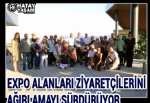 EXPO ALANLARI ZİYARETÇİLERİNİ AĞIRLAMAYI SÜRDÜRÜYOR
