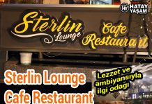 Sterlin Lounge Cafe Restaurant Lezzet ve ambiyansıyla ilgi odağı