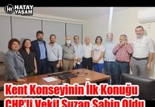 Kent Konseyinin İlk Konuğu CHP’li Vekil Suzan Şahin Oldu
