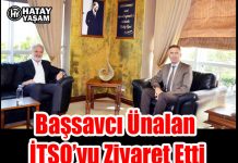 Başsavcı Ünalan İTSO’yu Ziyaret Etti