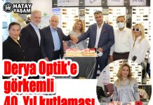 Derya Optik’e görkemli 40. Yıl kutlaması