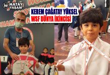 KEREM ÇAĞATAY YÜKSEL WSF DÜNYA İKİNCİSİ
