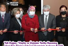 Vali Doğan, “Zeytin ve Üzümün Tarihe Kazınmış İzleri Gün Yüzüne Çıkıyor” Sergisinin Açılışına Katıldı