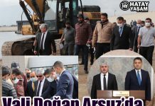 Vali Doğan Arsuz’da..