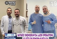 BATIGÖZ İSKENDERUN’DA LAZER OPERASYONU İLE GÖZLÜKLERİNDEN KURTULDU