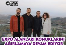 EXPO ALANLARI KONUKLARINI AĞIRLAMAYA DEVAM EDİYOR