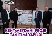 KENT MEYDANI PROJE TANITIMI YAPILDI