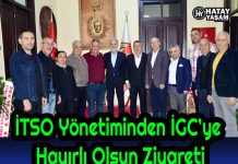 İTSO Yönetiminden İGC’ye Hayırlı Olsun Ziyareti