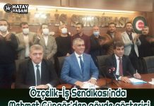 Özçelik-İş Sendikası’nda Mehmet Güngör’den gövde gösterisi