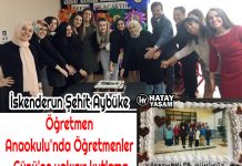 İskenderun Şehit Aybüke Öğretmen Anaokulu’nda Öğretmenler Günü’ne yakışır kutlama