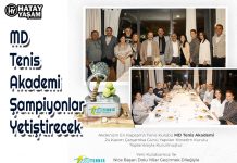 MD Tenis Akademi Şampiyonlar Yetiştirecek