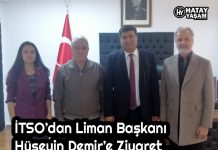 İTSO’dan Liman Başkanı Hüseyin Demir’e Ziyaret