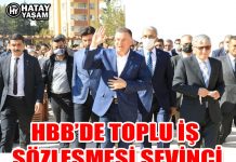 HBB’DE TOPLU İŞ SÖZLEŞMESİ SEVİNCİ