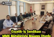 Özçelik-İş Sendikası MMK Metalürjiyle Masaya Oturdu