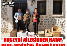 KUSEYRİ AİLESİNDEN HATAY KENT ARŞİVİ’NE ÖNEMLİ KATKI