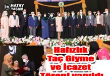Hafızlık Taç Giyme ve İcazet Töreni yapıldı