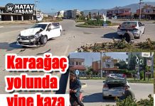 Karaağaç yolunda yine kaza
