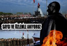 SAYGI VE ÖZLEMLE ANIYORUZ