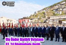 Ulu Önder Atatürk Vefatının 83. Yıl Dönümünde Anıldı
