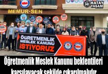 Öğretmenlik Meslek Kanunu beklentileri karşılayacak şekilde çıkarılmalıdır
