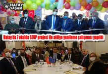 Hatay’da 7 okulda SEUP projesi ile atölye yenileme çalışması yapıldı