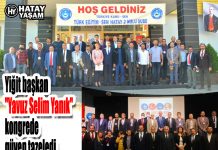 Yiğit başkan “Yavuz Selim Yanık” kongrede güven tazeledi