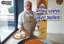 Antakya künefelik peyniri tescillendi