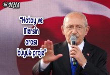 “Hatay ve Mersin arası büyük proje”