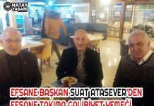 EFSANE BAŞKAN SUAT ATASEVER’DEN EFSANE TAKIMA GALİBİYET YEMEĞİ