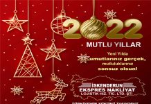 İskenderun Ekspres Nakliyat’tan 2022 Yeni Yıl Mesajı