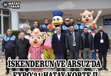 İSKENDERUN VE ARSUZ’DA EXPO’21 HATAY KORTEJİ