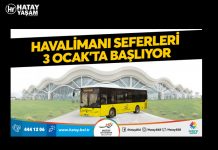 HAVALİMANI SEFERLERİ 3 OCAK’TA BAŞLIYOR