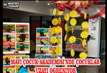 MAVİ ÇOCUK AKADEMİSİ’NDE ÇOCUKLAR UZAYI ÖĞRENİYOR